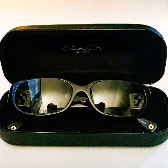 Coach Dark Tortoise Eyeglasses/Sunglasses 8012 (Hope) - Picture 1 of 8